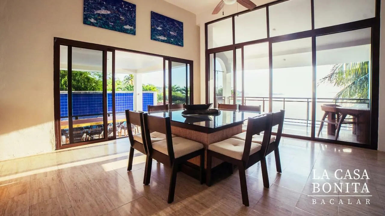 Dom wakacyjny Willa La Casa Bonita Bacalar Meksyk
